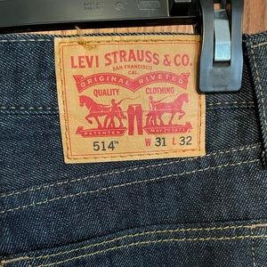 Levi’s 514 jeans 31x32